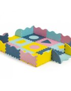 Ecotoys Salteluta de joaca cu pereti 25 elemente ECOEVA008 multicolora