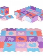 Ecotoys Salteluta de joaca educativa cu 25 de piese Multicolor