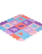 Ecotoys Salteluta de joaca educativa cu 25 de piese Multicolor