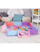 Ecotoys Salteluta de joaca educativa cu 25 de piese Multicolor