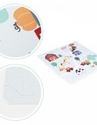 Ecotoys Salteluta de joaca pentru copii 90.5 x 90.5 x 1 cm Ferma