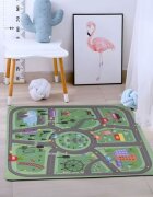 Ecotoys Salteluta de joaca pentru copii 90.5 x 90.5 x 1 cm Orasel