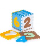 Ecotoys Salteluta de joaca tip puzzle cu pereti 25 elemente 3255 multicolor