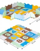 Ecotoys Salteluta de joaca tip puzzle cu pereti 25 elemente 3255 multicolor