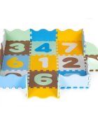 Ecotoys Salteluta de joaca tip puzzle cu pereti 25 elemente 3255 multicolor