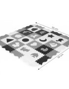 Ecotoys Salteluta de joaca tip puzzle cu pereti 36 elemente ECOEVA012