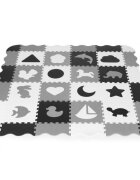 Ecotoys Salteluta de joaca tip puzzle cu pereti 36 elemente ECOEVA012