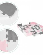 Ecotoys Salteluta de joaca tip puzzle cu pereti 36 elemente ECOEVA013