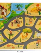 Ecotoys Salteluta educationala pentru joaca 9 elemente Safari ECOEVA009