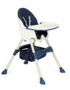 Ecotoys Scaun de masa 2 in 1 Bleumarin