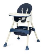 Ecotoys Scaun de masa 2 in 1 Bleumarin