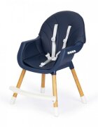Ecotoys Scaun de masa 2 in 1 bleumarin