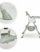 Ecotoys Scaun de masa 2 in 1 Green