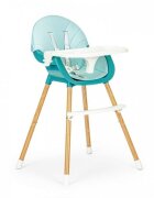 Ecotoys Scaun de masa 2 in 1 HA-004 albastru