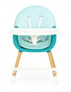 Ecotoys Scaun de masa 2 in 1 HA-004 albastru