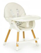 Ecotoys Scaun de masa 2 in 1 HA-004 bej