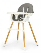 Ecotoys Scaun de masa 2 in 1 HA-004 gri