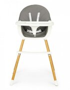 Ecotoys Scaun de masa 2 in 1 HA-004 gri