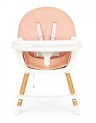 Ecotoys Scaun de masa 2 in 1 HA-004 roz