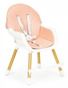 Ecotoys Scaun de masa 2 in 1 HA-004 roz