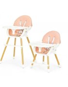Ecotoys Scaun de masa 2 in 1 HA-004 roz