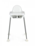 Ecotoys Scaun de masa 2 in 1 HA-007 alb