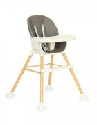 Ecotoys Scaun de masa 2 in 1 HA-018 gri