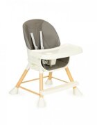 Ecotoys Scaun de masa 2 in 1 HA-018 gri