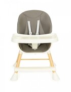 Ecotoys Scaun de masa 2 in 1 HA-018 gri