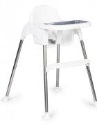 Ecotoys Scaun de masa 2 in 1 HC-135 alb