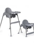 Ecotoys Scaun de masa 2 in 1 HC-135 gri