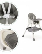 Ecotoys Scaun de masa 2 in 1 HC-823 gri