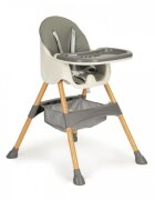 Ecotoys Scaun de masa 2 in 1 HC-823S Gri