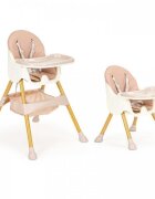 Ecotoys Scaun de masa 2 in 1 HC-823S Roz