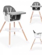 Ecotoys Scaun de masa 2 in 1 HC508 Gri