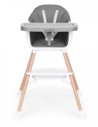 Ecotoys Scaun de masa 2 in 1 HC508 Gri