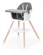 Ecotoys Scaun de masa 2 in 1 HC508 Gri