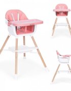 Ecotoys Scaun de masa 2 in 1 HC508 Roz