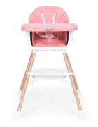 Ecotoys Scaun de masa 2 in 1 HC508 Roz
