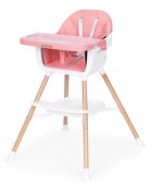 Ecotoys Scaun de masa 2 in 1 HC508 Roz
