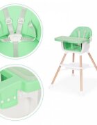 Ecotoys Scaun de masa 2 in 1 HC508 Verde