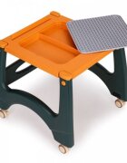 Ecotoys Scaun de masa 2 in 1 pentru copii Portocaliu