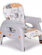 Ecotoys Scaun de masa 2 in 1 pentru copii Portocaliu