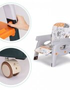 Ecotoys Scaun de masa 2 in 1 pentru copii Portocaliu