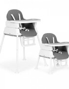 Ecotoys Scaun de masa 3 in 1 HA-009 gri