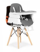 Ecotoys Scaun de masa 3 in 1 HA-009 gri