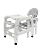Ecotoys Scaun de masa 3 in 1 HC-223 Gri