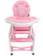 Ecotoys Scaun de masa 3 in 1 HC-223 Roz