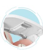 Ecotoys Scaun de masa 3 in 1 pentru copii HA-009 roz