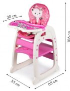 Ecotoys Scaun de masa C-211 roz